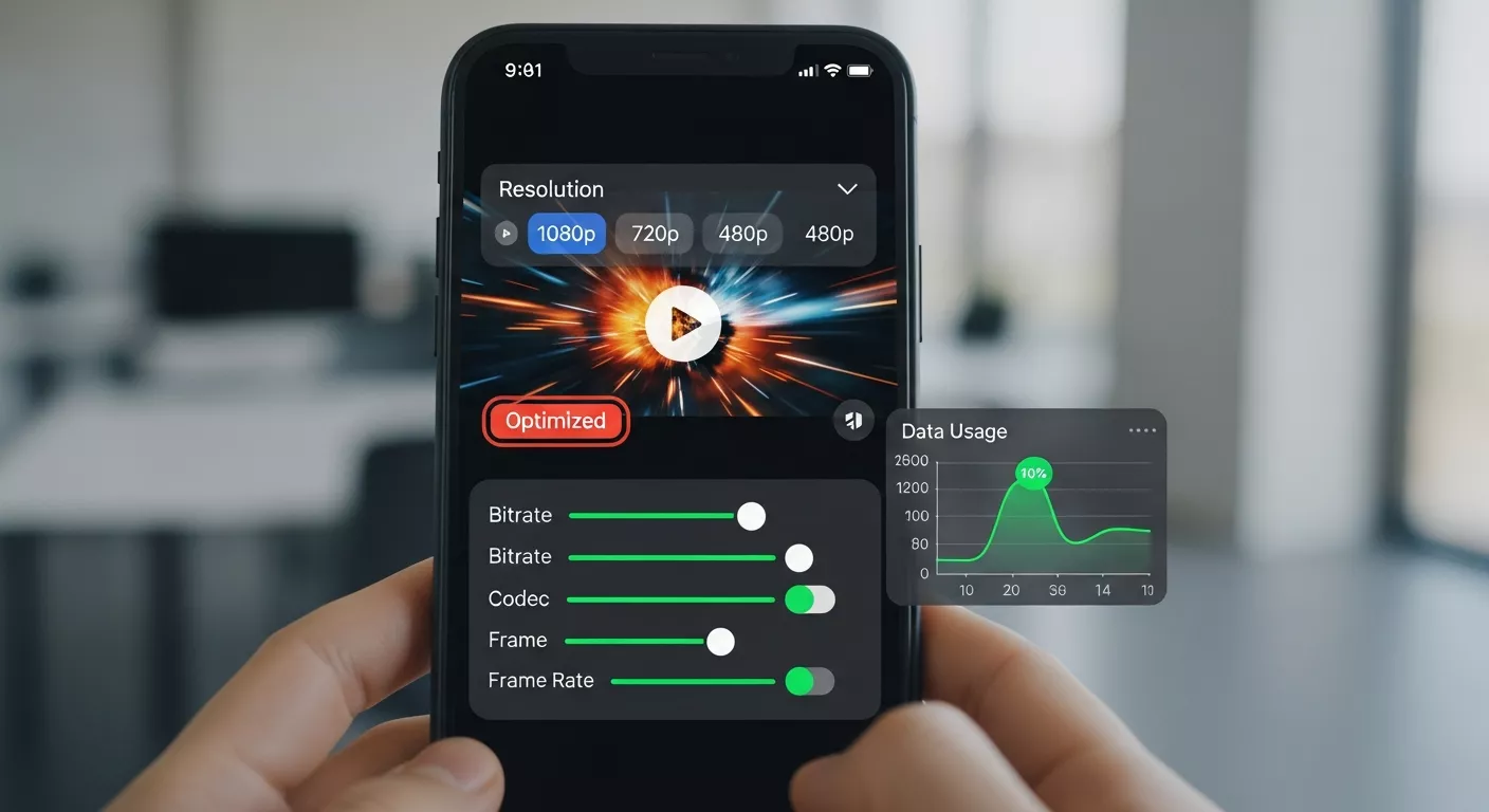 Optimizing Mobile Videos for Performance